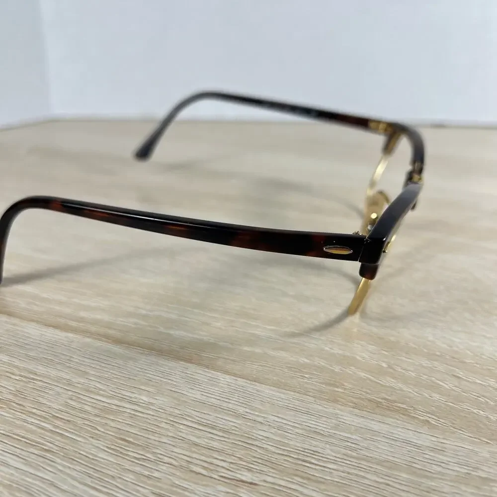 Ray-Ban RB5154 2372 Eyeglasses PARTS ONLY Tortoise Shell Frames 49-21-140